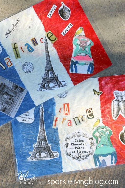 Bastille Day Or 4th Of July Craft French Crafts Bastille Day July