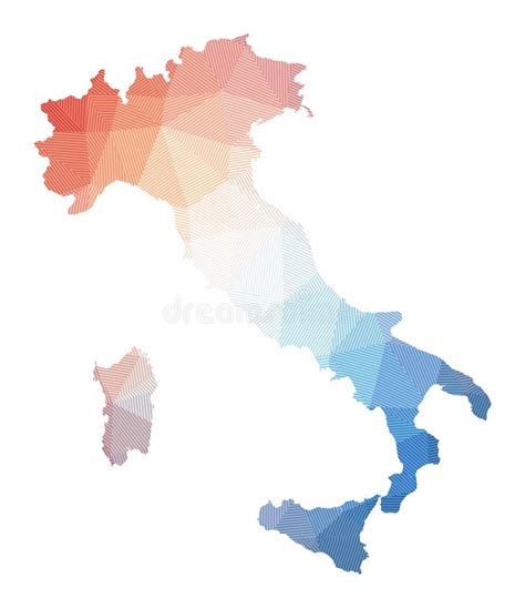 Map Of Italy Stock Vector Illustration Of Presentation