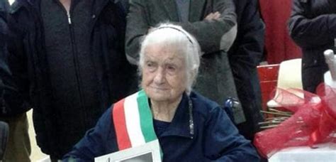 Morta Nonna Peppa era la donna più anziana d Europa