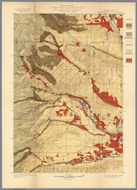 Old Maps Of Selah Washington