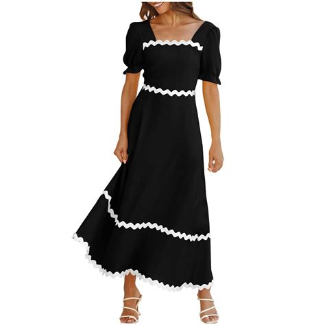 Summer Savings 2024 TAGOLD Womens Plus Size Summer Dresses Women S