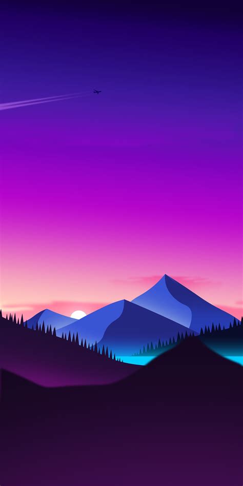 blue mountains landscape wallpaper minimalist wallpaper minimal wallpaper