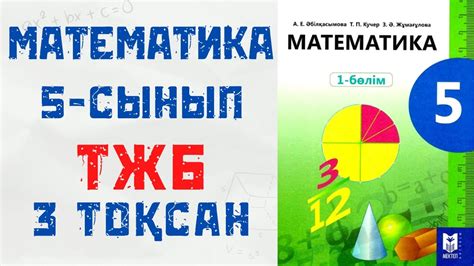 5 сынып МАТЕМАТИКА ТЖБ 3 тоқсан 1 НУСКА - YouTube