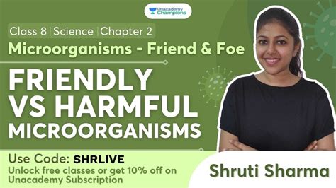 Microorganisms Friend And Foe Friendly Vs Harmful Microorganisms Class 8 Science Shruti