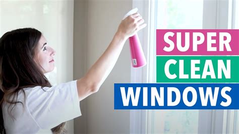 How To Clean Windows Like A Pro Clean My Space Youtube