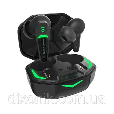 Беспроводные наушники Black Shark Lucifer T1 black мощные блютуз уши в ...