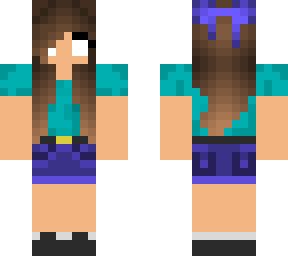 Female Herobrine | Minecraft Skins