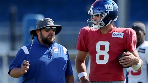 Emotional Brian Daboll Low Key Daniel Jones The Giants Odd Couple