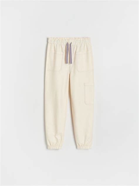 Jersey Trousers Color Nude RESERVED 699BF 02X