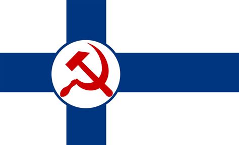 Communist Finland Flag : r/vexillology