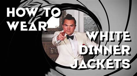 How To Wear A White Dinner Jacket YouTube