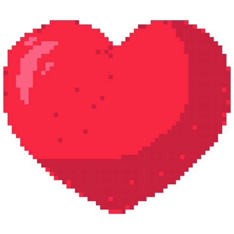 Pixel Art Heart Love And Valentine Vector Illustration 26792155 PNG