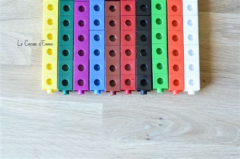 9 Idées d activités avec les cubes learning de couleurs Le Carnet d Emma