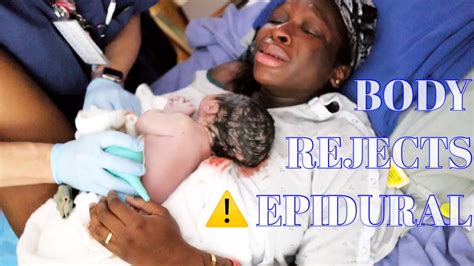 Failed Epidural Emotional Birth Vlog Labor Delivery Of Our 2nd Baby