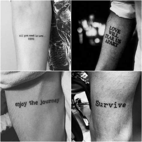 Tattoo Quotes For Men Short And Meaningful Quote Tattoos For Guys Meaningful Tattoo Quotes