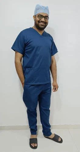 Unisex Blue Hospital Patient Uniform Size Medium At Rs 1250set In New Delhi