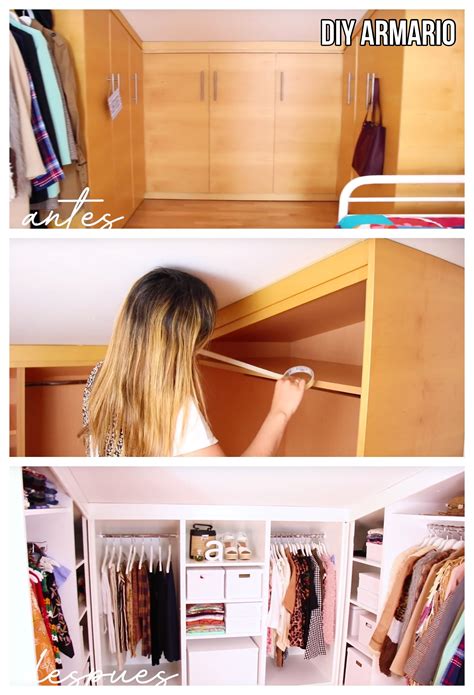 Transforma tu armario DIY Wardrobe Manualidades de decoración Diy