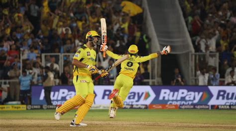 Ipl 2023 Ravindra Jadejas Six And Four Off Last Two Balls Gives Csk