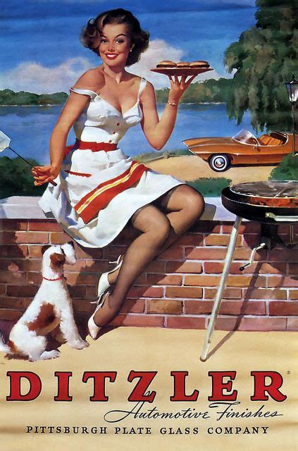 Elvgren Pinup Girl Greeting Card Redhead Bikini Sailboat Repro Gil