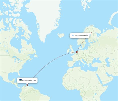 Flights From Curacao To Rovaniemi Cur To Rvn Flight Routes