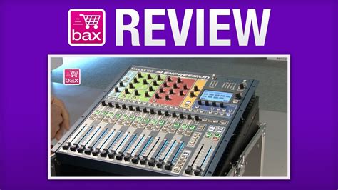 Soundcraft Si Expression Digitale Mixers Review Bax Music Youtube