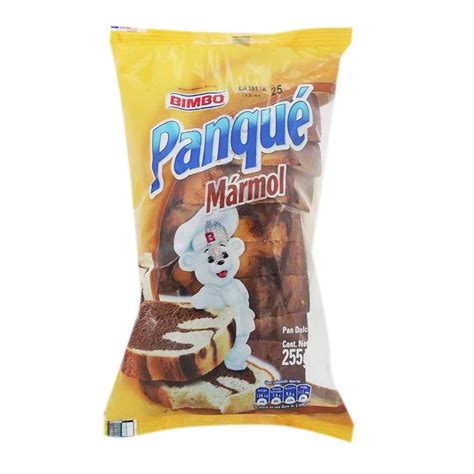 Panqué Bimbo mármol 255 g – Que llevo