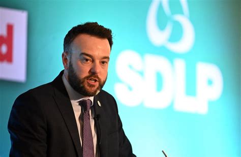 Colum Eastwood Rules Out Sdlp Merger With Irish Labour Party