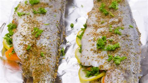 Truchas a la naranja en papillote Gurmé