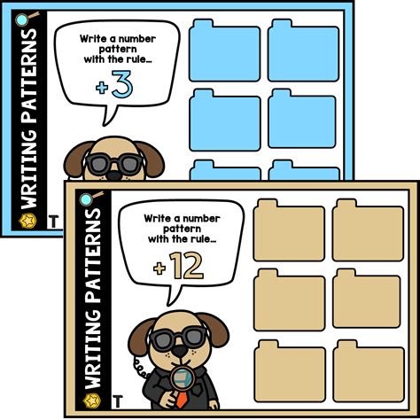 Additive Patterns Task Cards Writing Patterns Top Teacher