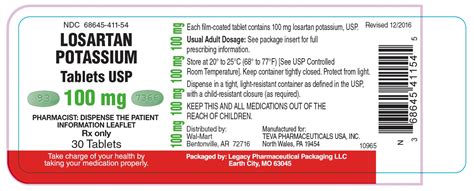 Losartan Potassium 50 Mg - Losartan Potassium 50 mg & Atenolol 50 mg ...