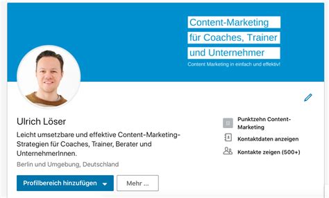 Profil Slogan Linkedin Beispiele Wie Sie Ihren Profil Slogan