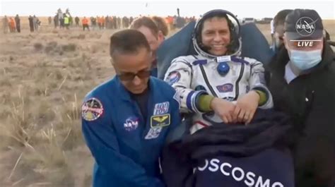 El Astronauta Frank Rubio Regresa A La Tierra Con Un R Cord Para La