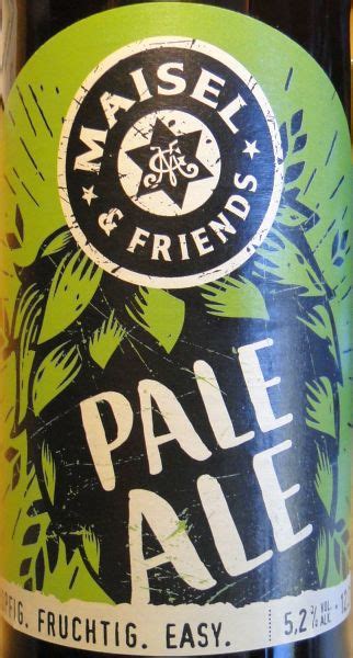 Getraenke Biertest Maisel Friends Pale Ale Von Punkten