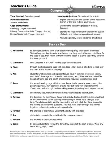 Branches Of Powers Icivics Worksheet Answers This Lesson Plan Is Part