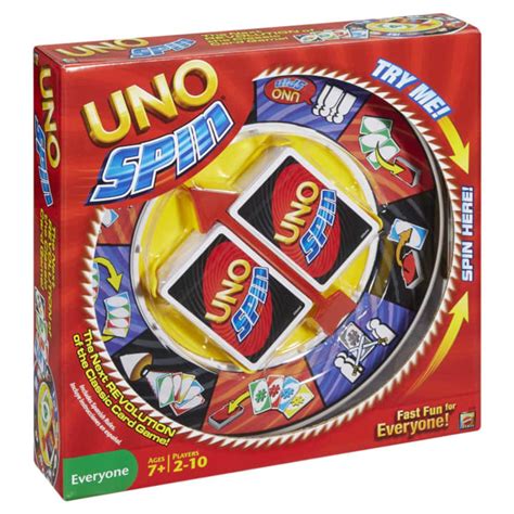 Juego De Carta Uno Spin Define Los Turnos 958938