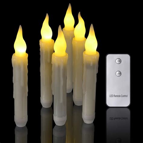 Flameless Candles Set With Remote At Lidia Partain Blog