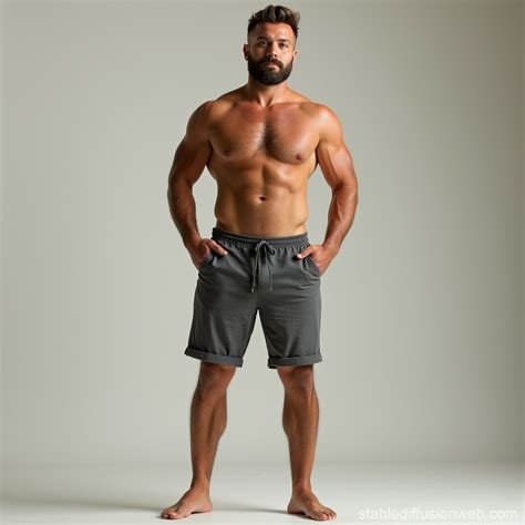 Man In Shorts Stable Diffusion Online