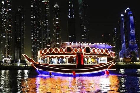 Dubai Creek Dhow Cruise With Buffet Dinner Live Entertainment