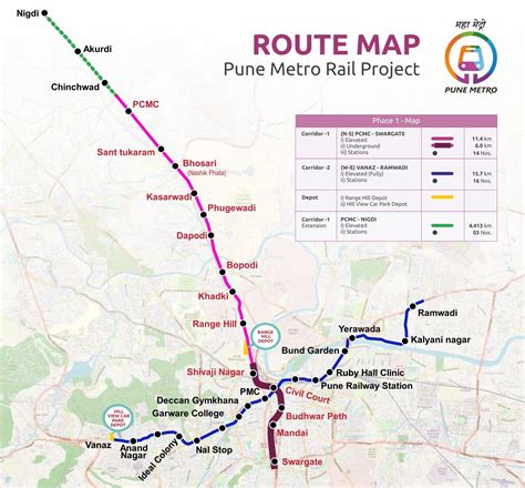 Pune Metro Latest Updates Route Map Time Table Metro App 2024