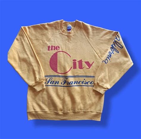 Rare Vintage San Francisco The City Sweatshirt Gem