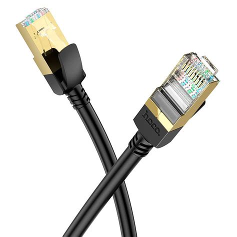 Купить Кабель сетевой LAN RJ45 HOCO US02 5М, интернет кабель ...