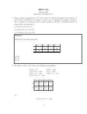 Shw W Pdf Eecs Winter Solutions To Problem Set Three