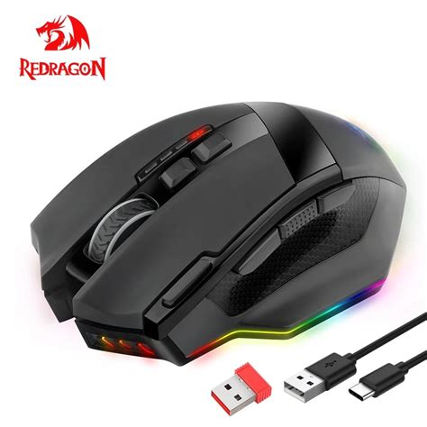 Rat N Inal Mbrico Redragon M P Rgb Usb G Dpi Botones