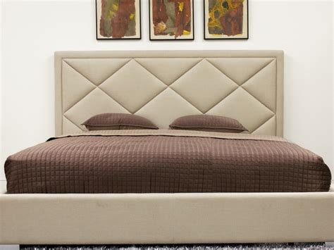 Cream Leather Tufted Headboard Home Design Ideas