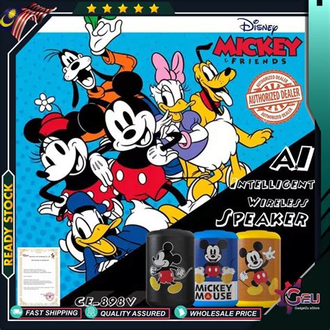 Authorized Reseller Disney Mickey Mouse CE 898V AI Intelligent Wireless