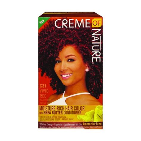 Creme Of Nature Liquid Permanent Hair Color C Vivid Red Beauty Depot