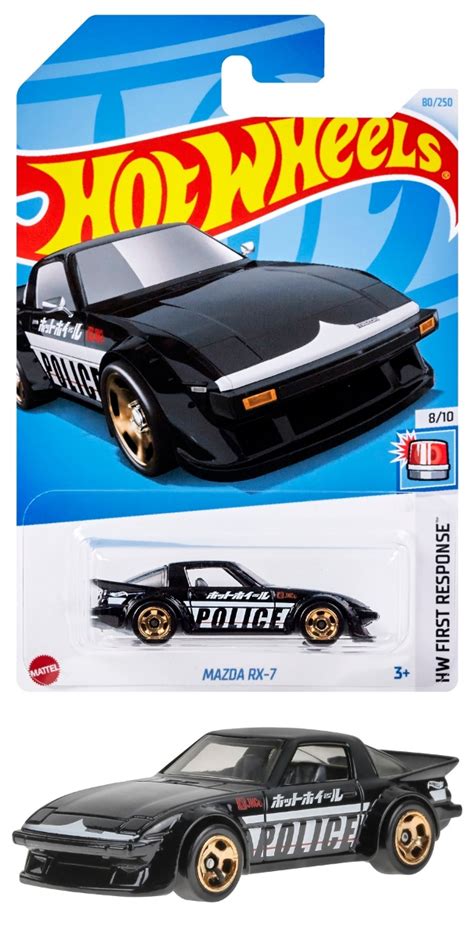 楽天ブックス ホットウィールhot Wheels ベーシックカー マツダ Rx 7 乗り物おもちゃ ミニカー 3歳から ブラック Hxr18 玩具 0194735236442 ゲーム