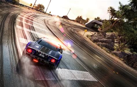 Wallpaper Road Track The Tunnel Car Hot Pursuit Need For Speed For Mobile And Desktop