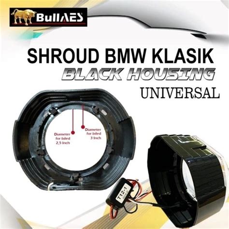 Lampu Shroud BMW Klasik Hitam Universal PNP Untuk Biled 2 5 Dan 3