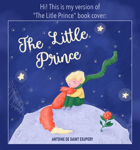 "The Little Prince" book cover design on Behance